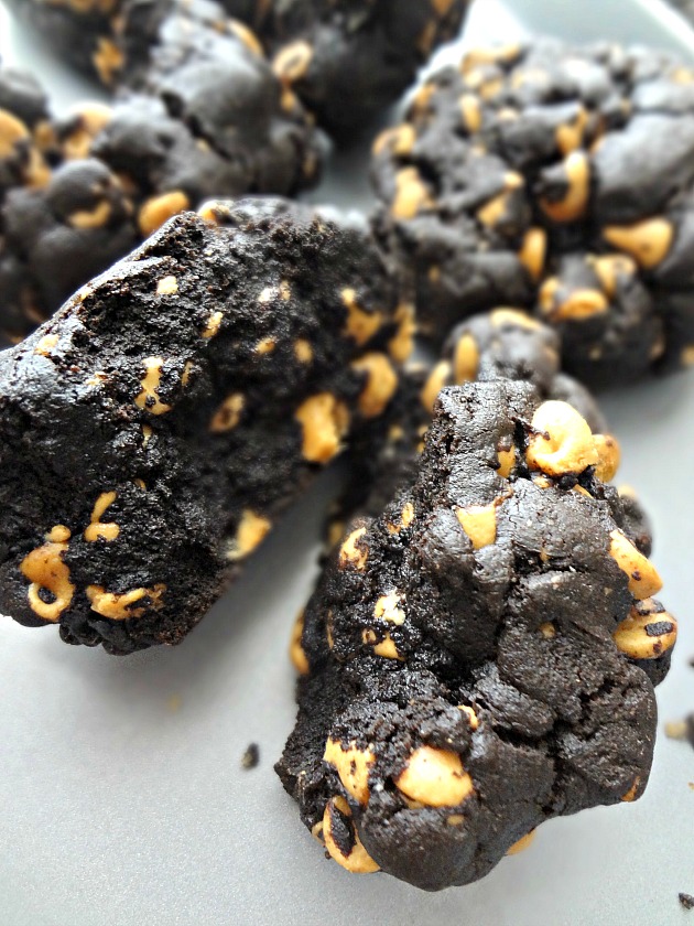 The Cooking Actress Dark Chocolate Peanut Butter Chip Cookies {Levain Copycat}