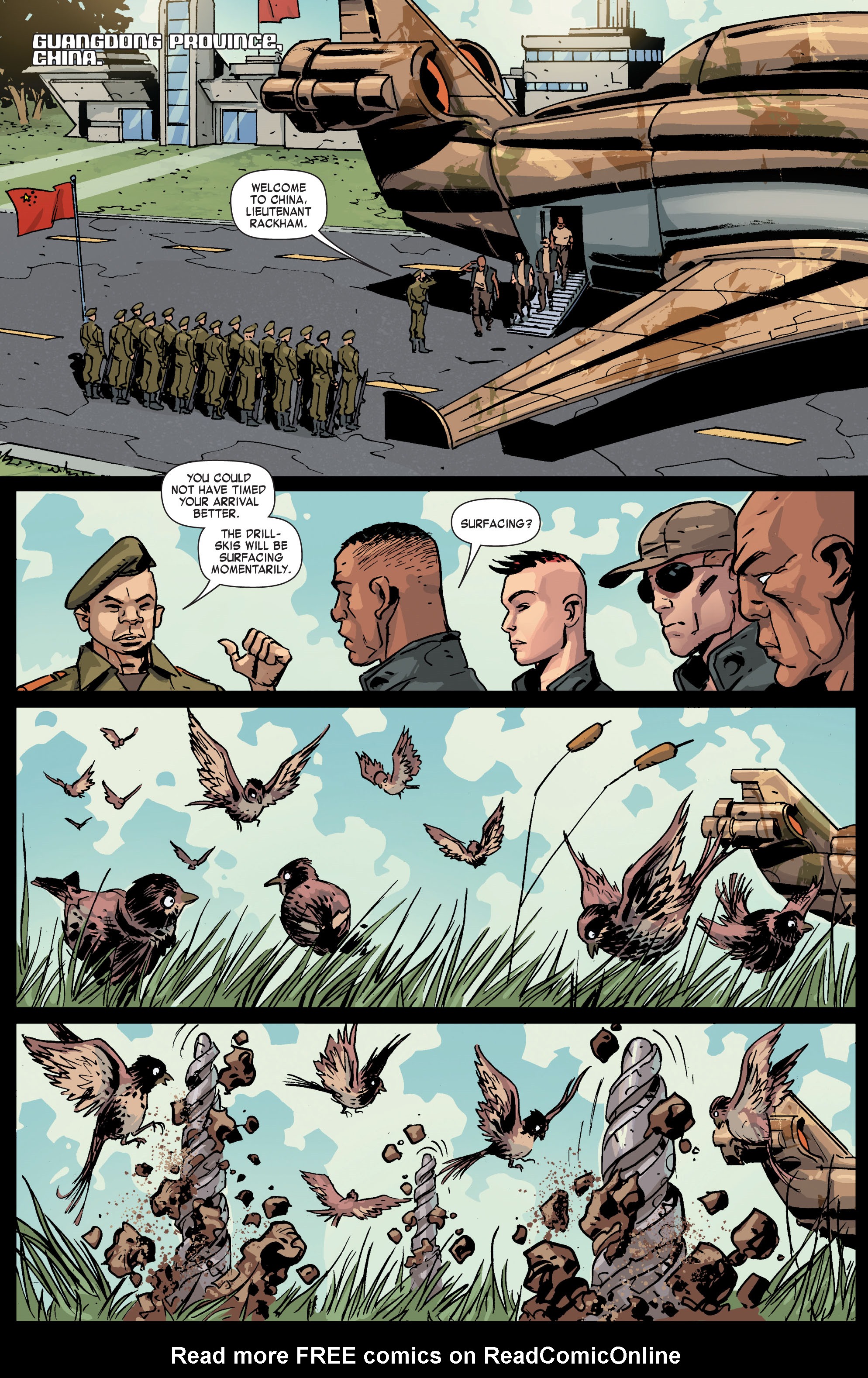 Read online Formic Wars: Burning Earth comic -  Issue #2 - 7