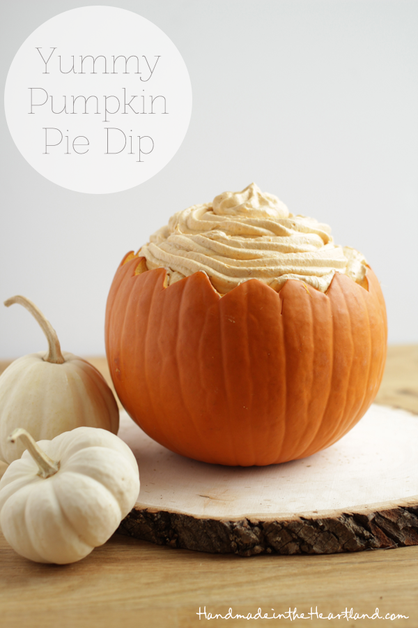 Easy and Fast Pumpkin Pie Dip