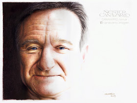 05-Robin-Williams-Nestor-Canavarro-Celebrity-Portraits-Animated-Drawings-www-designstack-co