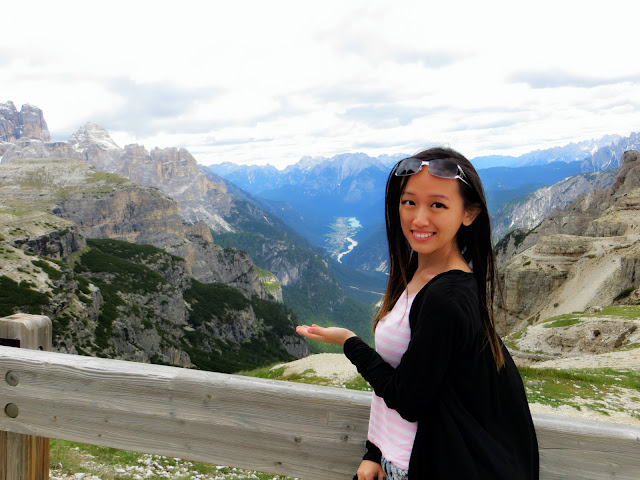 three peak National Park Dolomites, Miss Happy Feet, Vivian Lee