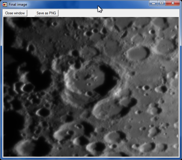 Astronomia Amatorska: AviStack składanie klipu avi z Księżycem