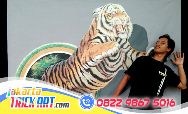 Lukisan 3d di Jakarta