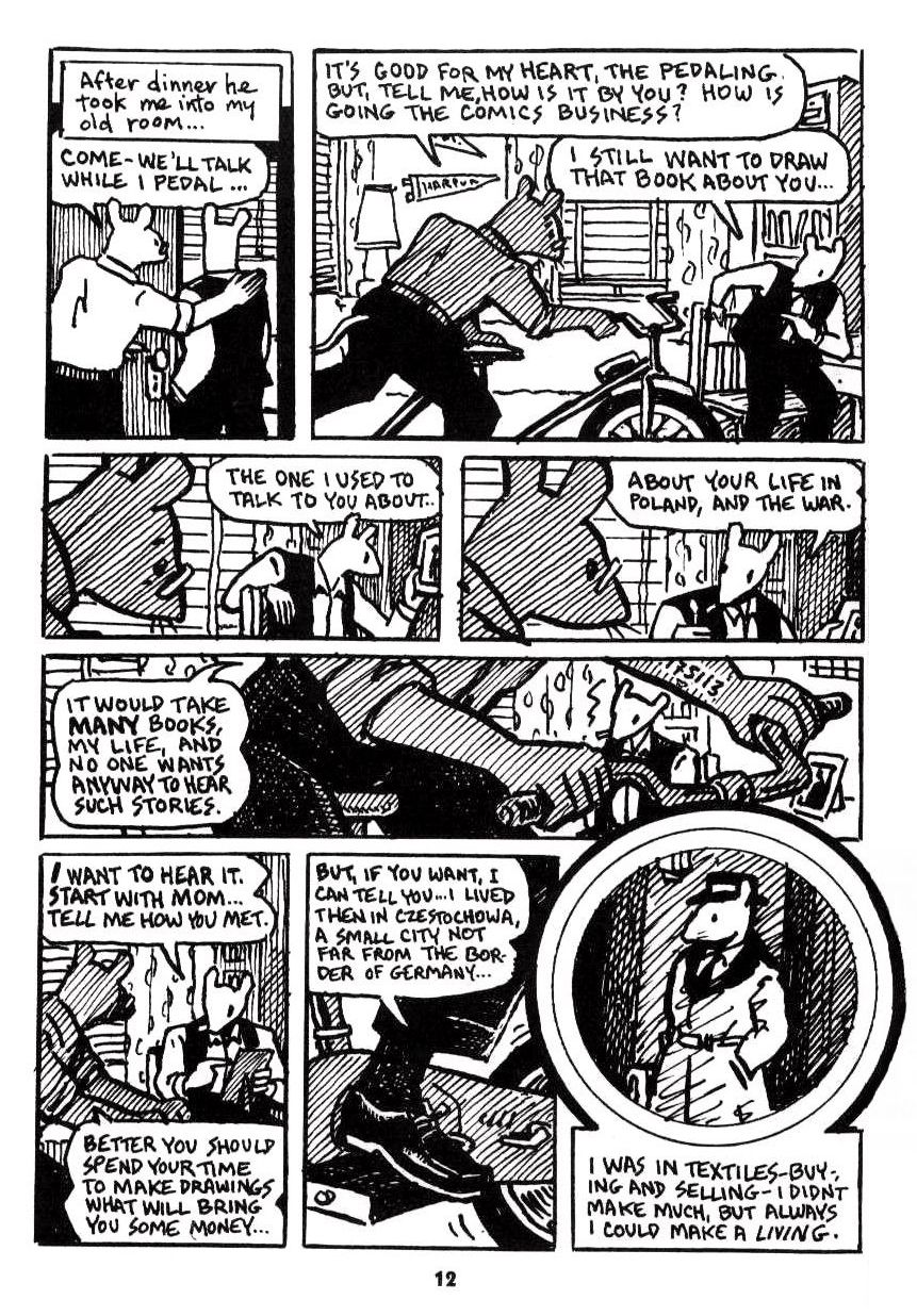 Black &amp; White and Bronze! Maus A Survivor�s Tale. My