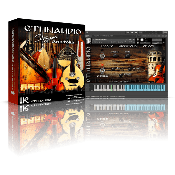 ETHNAUDIO Strings Of Anatolia KONTAKT Library