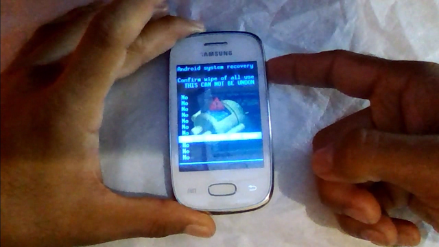 Como hacer un reset en Samsung Galaxy Pocket S5300 Como hacer un reset en Samsung Galaxy Pocket S5300