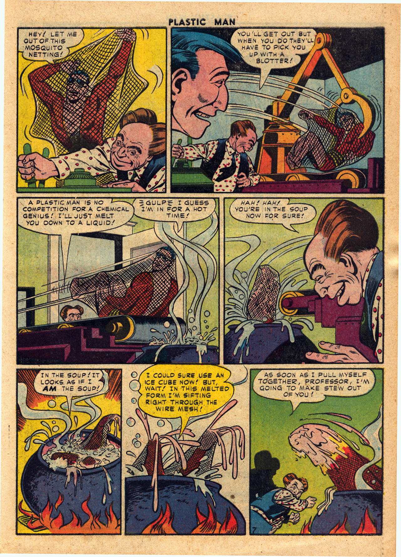 Read online Plastic Man (1943) comic -  Issue #58 - 9