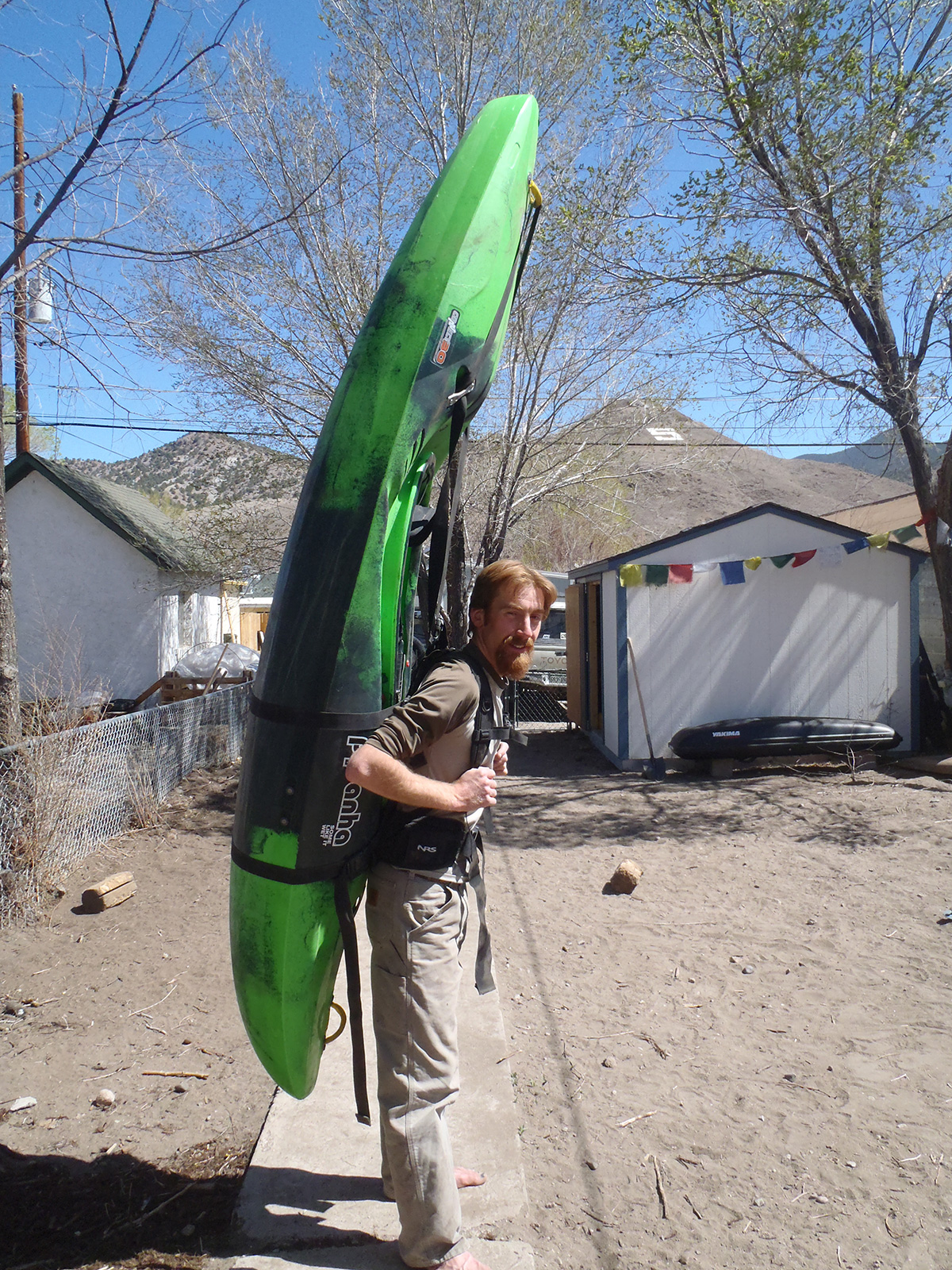 The RiverVibe Review Kayak Sherpa Backpack System by NRS