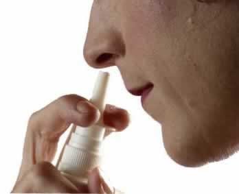Nasal steroid spray eustachian tube dysfunction