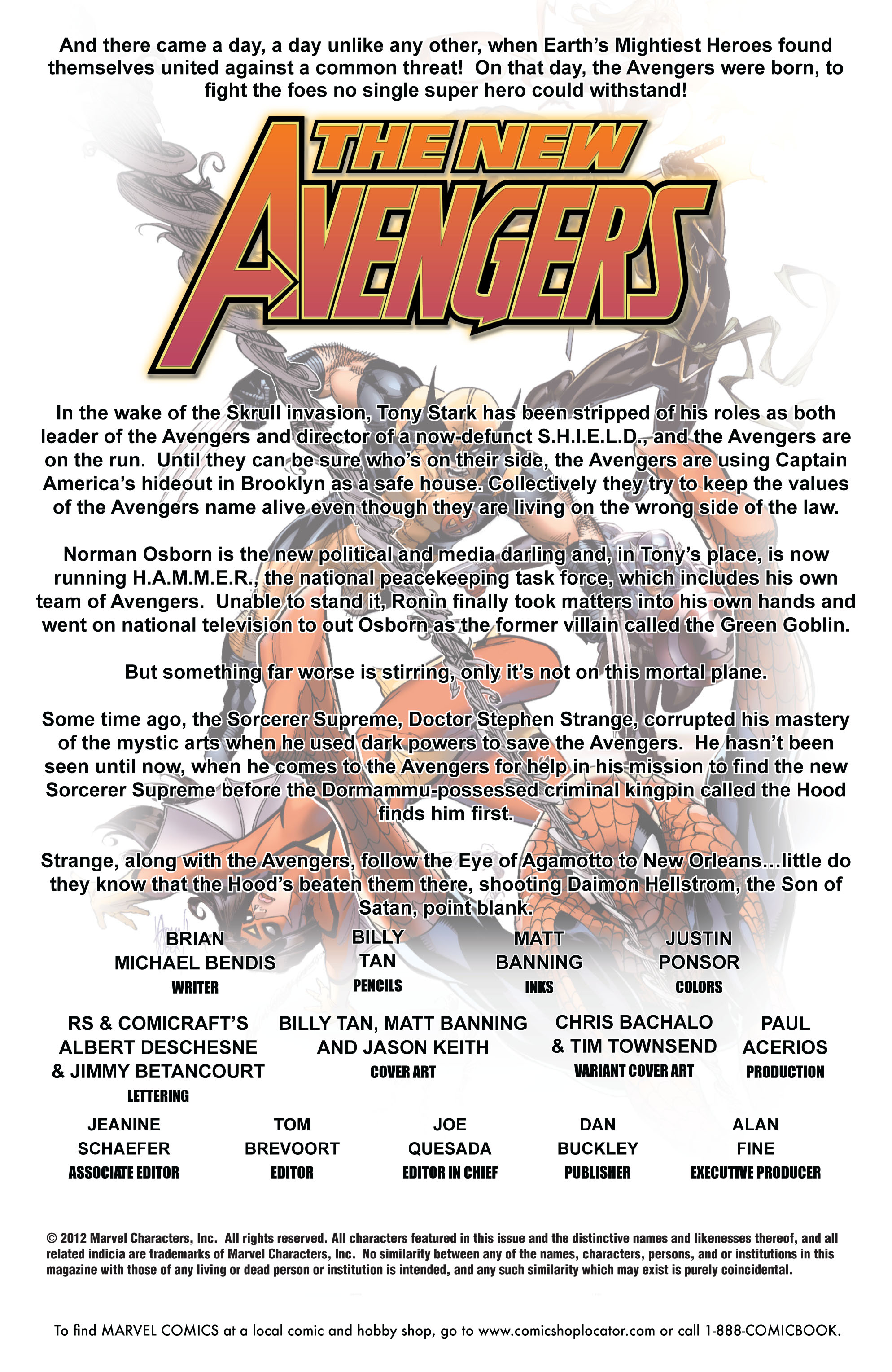 Read online New Avengers (2005) comic -  Issue #53 - 2
