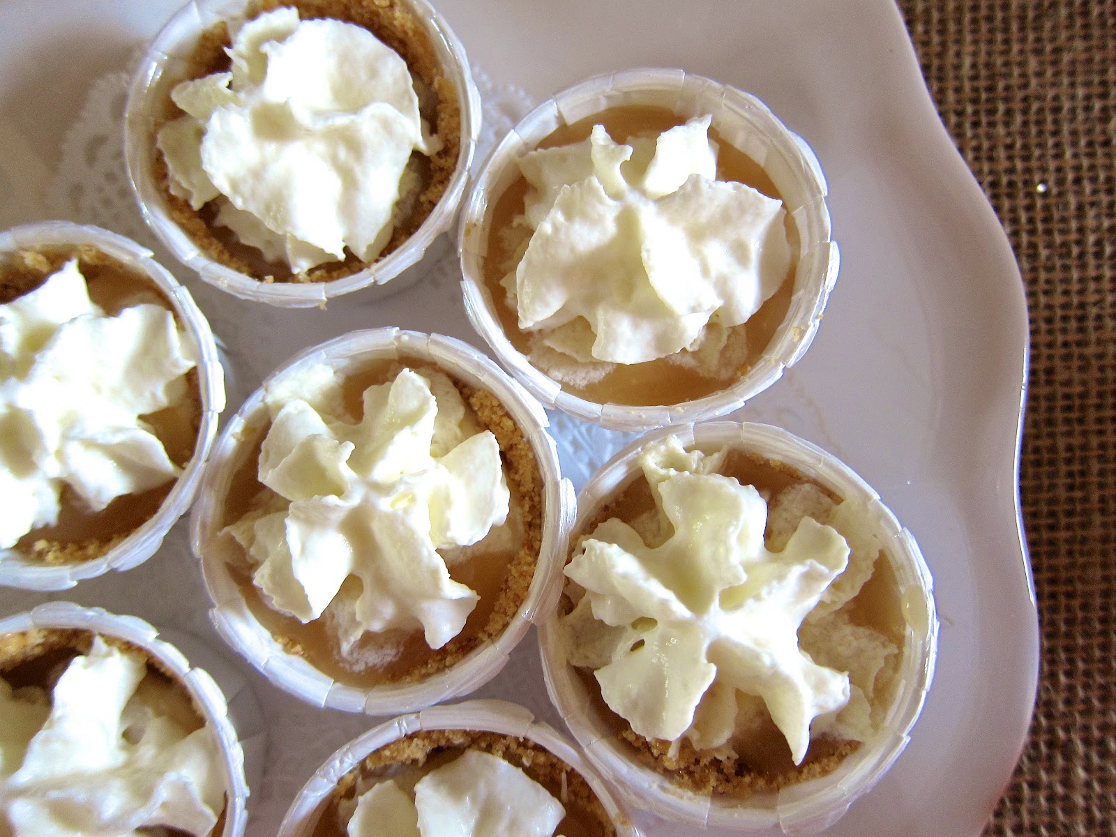 MagPie's & more Mini Lemon Tarts with Graham Cracker Crust