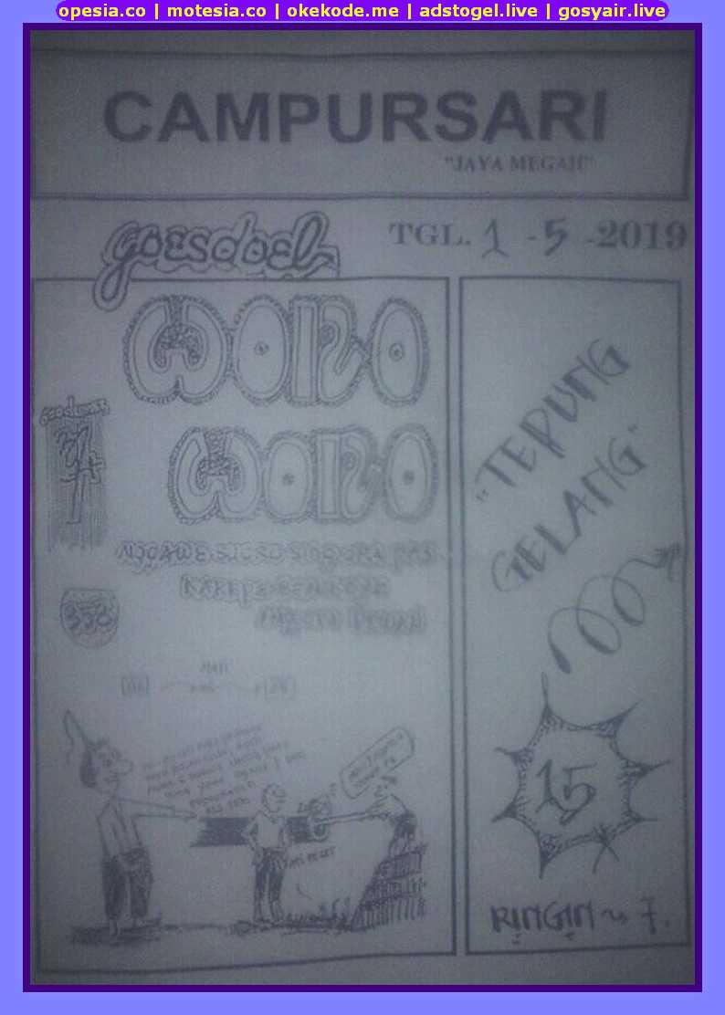 Forum Syair Sgp Hari Ini Rabu 1 Mei 2019 Opesia Official