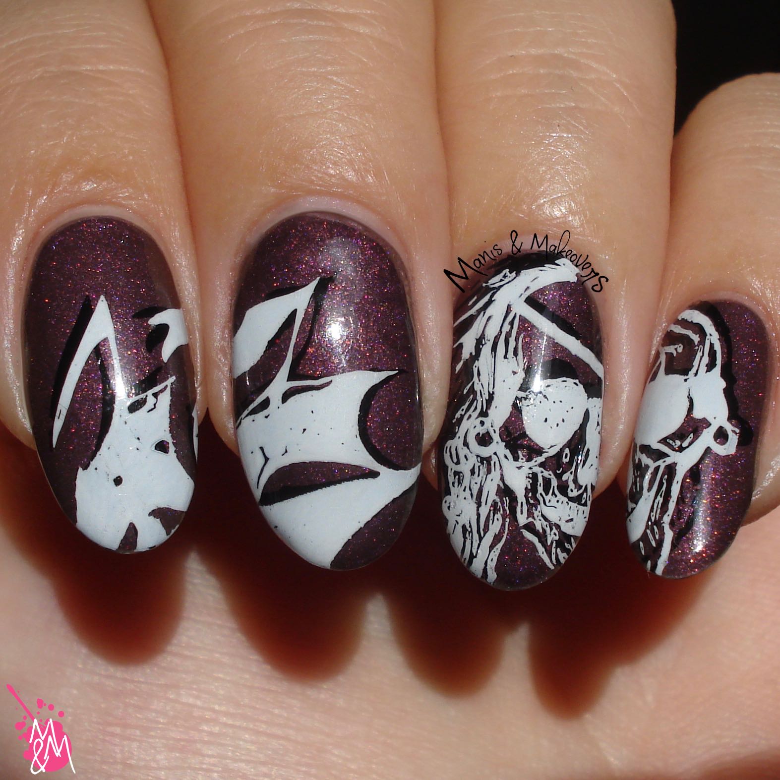 Perfect Pirate Nails Halloween Pictures