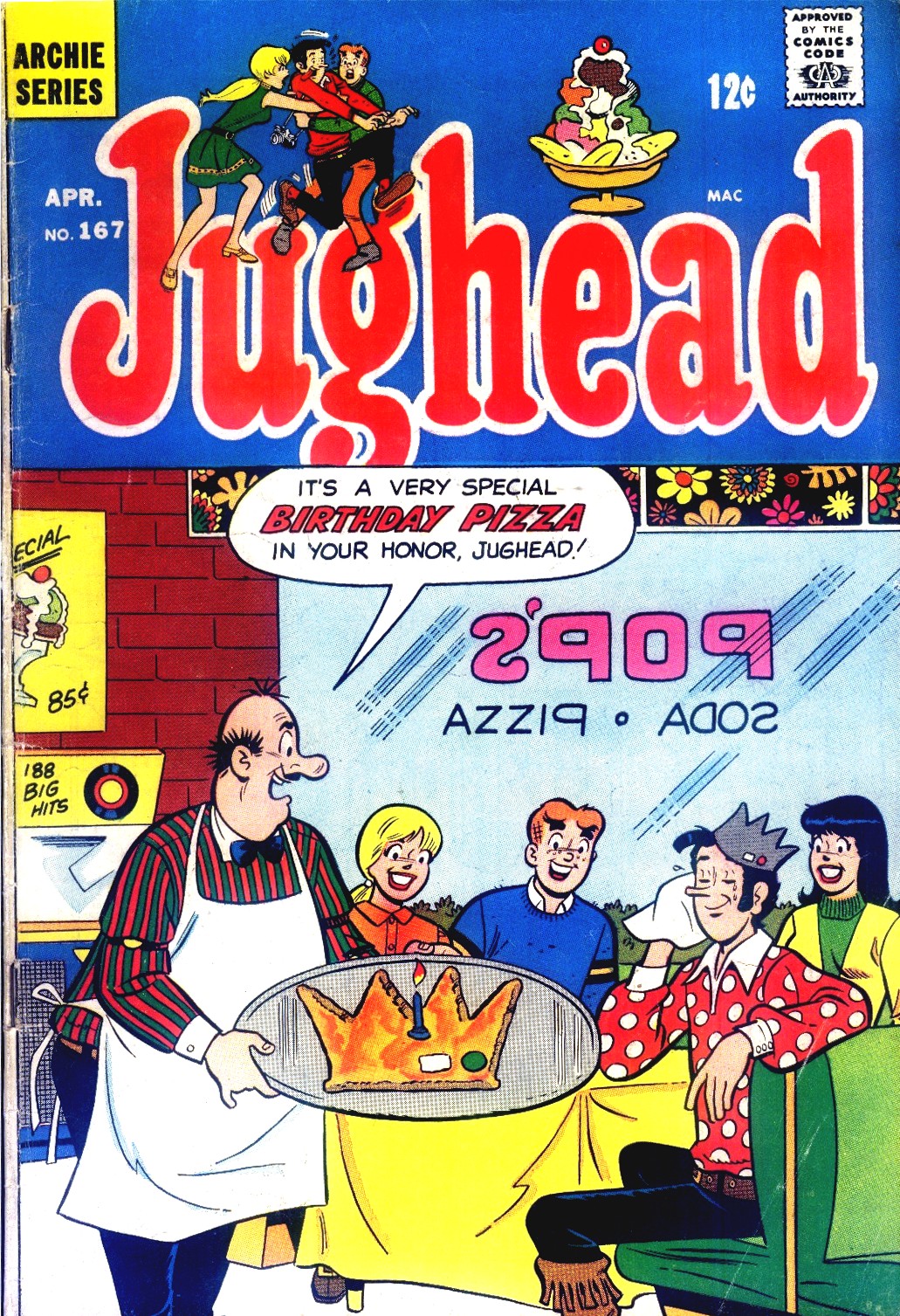 Read online Jughead (1965) comic -  Issue #167 - 1