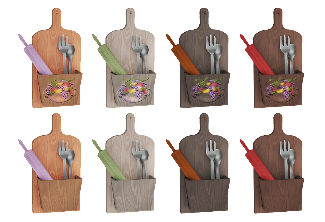 soloriya Cutting Boards. Sims 4
