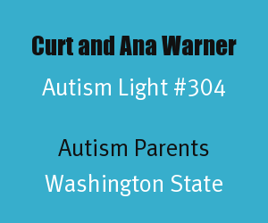 Article Header for Curt and Ana Warner Autism Light Number 304