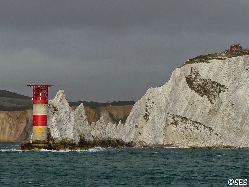 Needles lighthouse, England