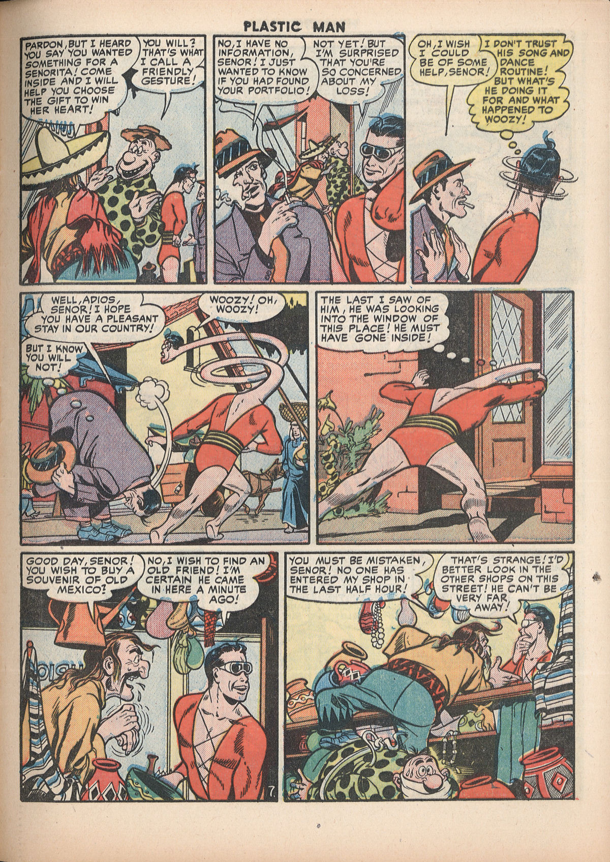 Read online Plastic Man (1943) comic -  Issue #29 - 9