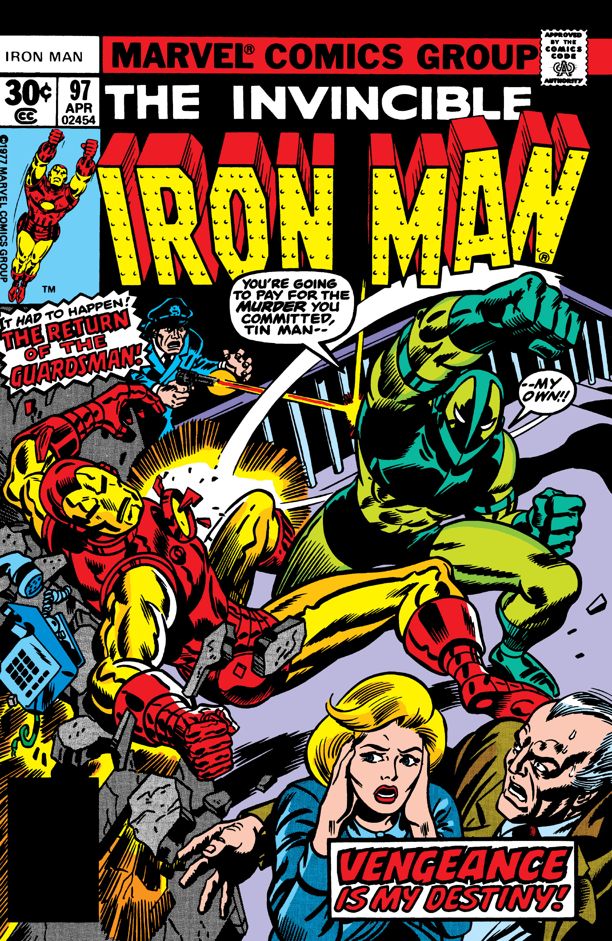 Read online Iron Man (1968) comic -  Issue #97 - 1