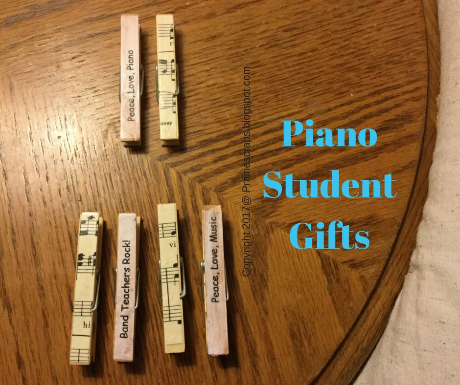Prairie Scraps Piano Student Gifts Top 5 Piano Teacher Gifts