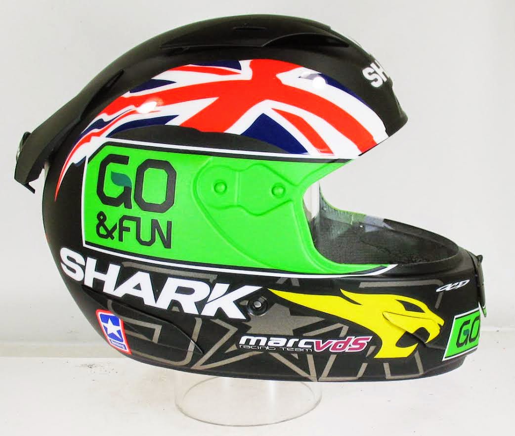Racing Helmets Garage Shark RaceR Pro S.Redding 2014 by OCD