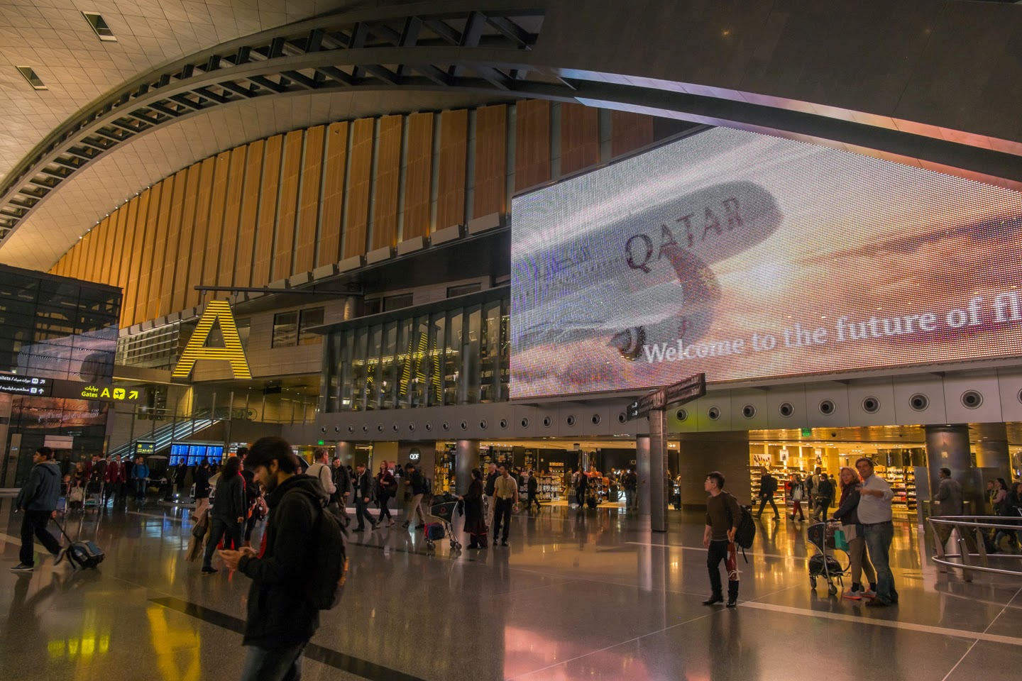 Hello Talalay Qatar's New Hamad International Airport