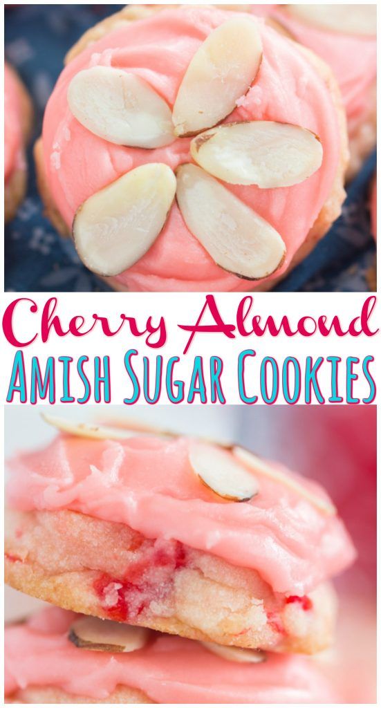 Cherry Almond Amish Sugar Cookies by , Cookies Recipes 201713