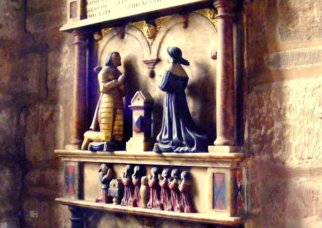 Tomb memorial in Brewood Church