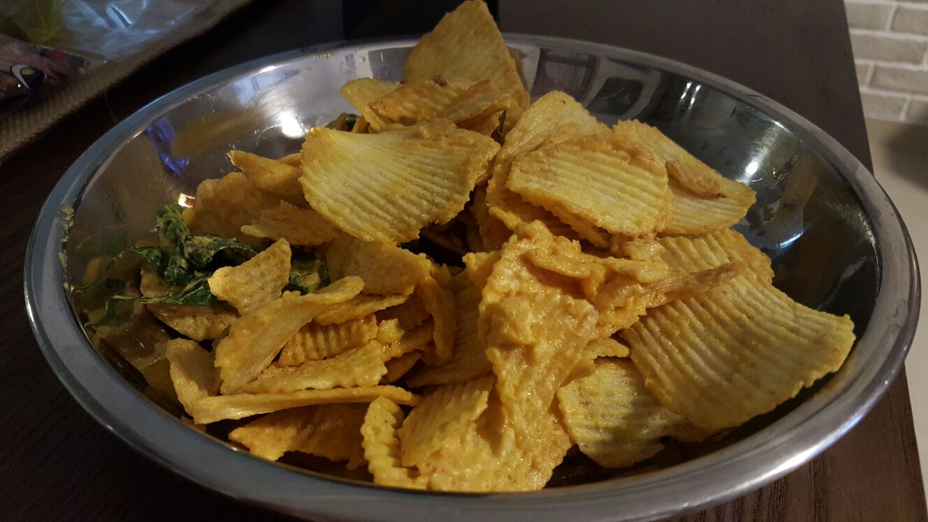 Enjoy cooking Salted Egg Potato Chips Recipe