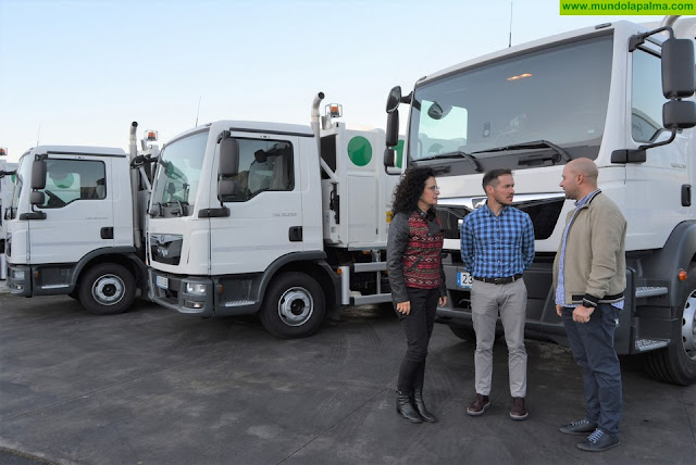 El Consorcio de Servicios renueva su flota con cinco nuevos camiones recolectores