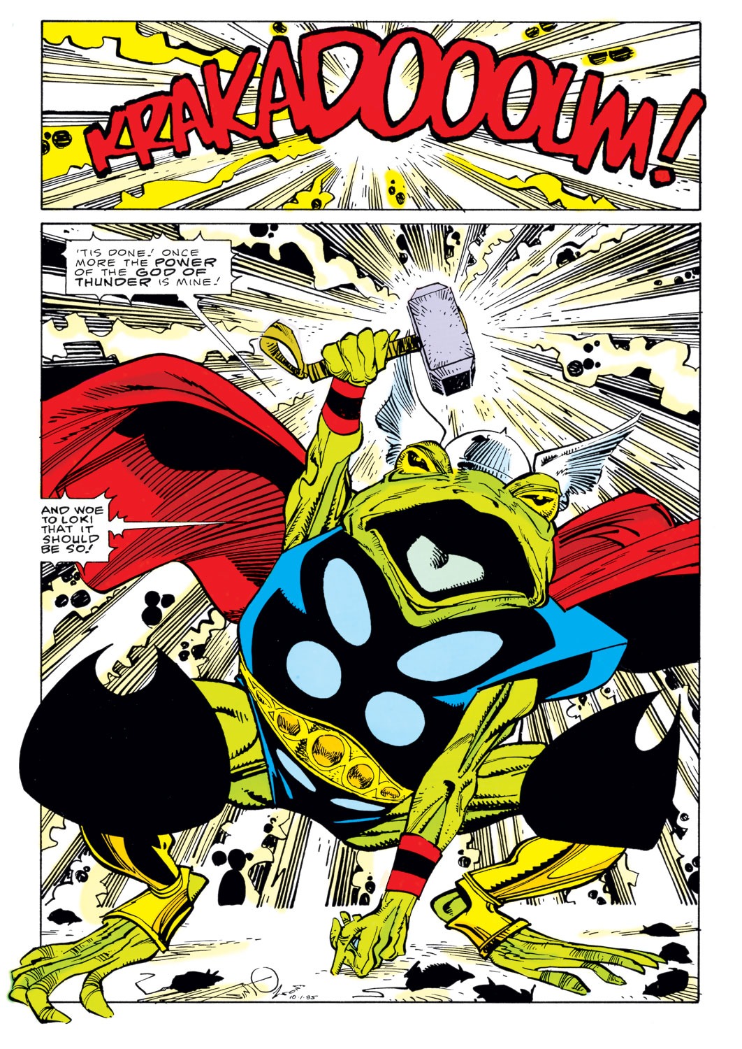 Read online Thor (1966) comic -  Issue #365 - 22