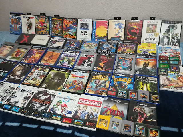 Colección de videojuegos de Dario de administrando tu hobby