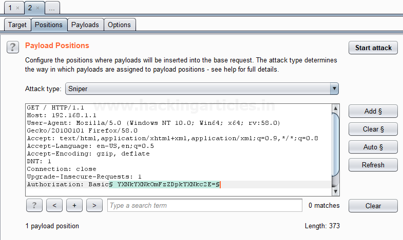 Burp Suite Payload Processing Rule