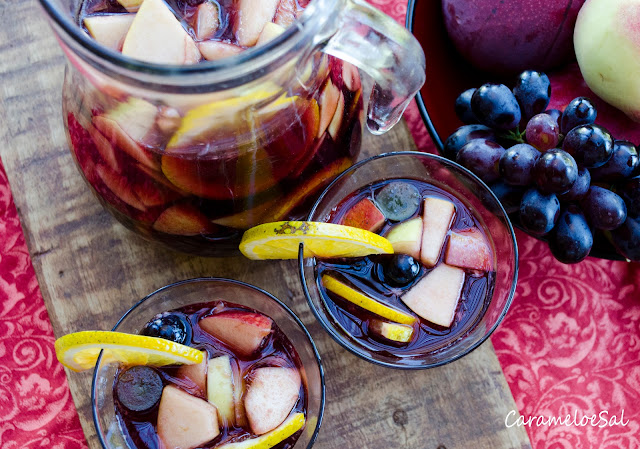 Sangria de Vinho com Frutas
