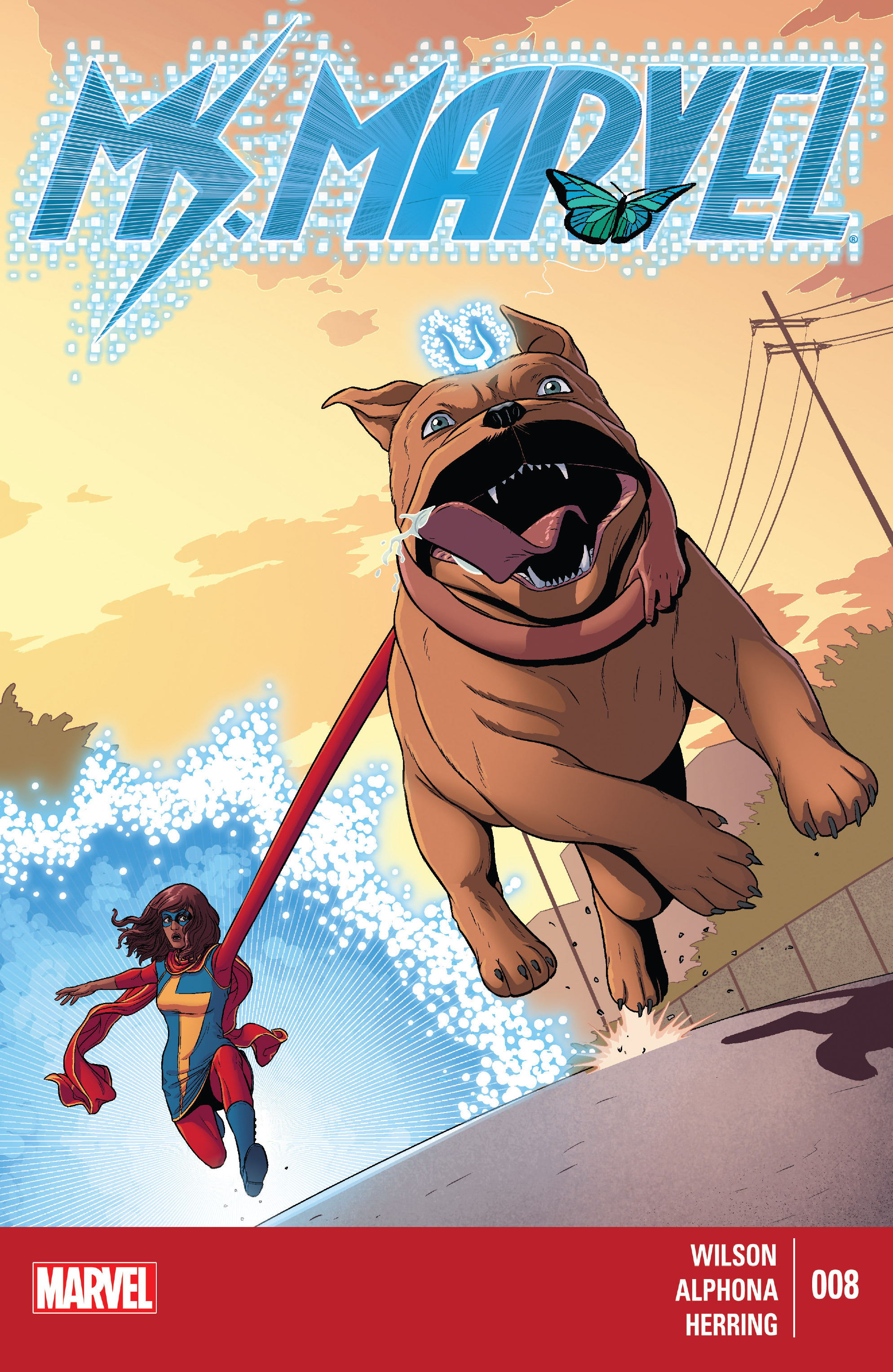 Read online Ms. Marvel (2014) comic -  Issue #8 - 1