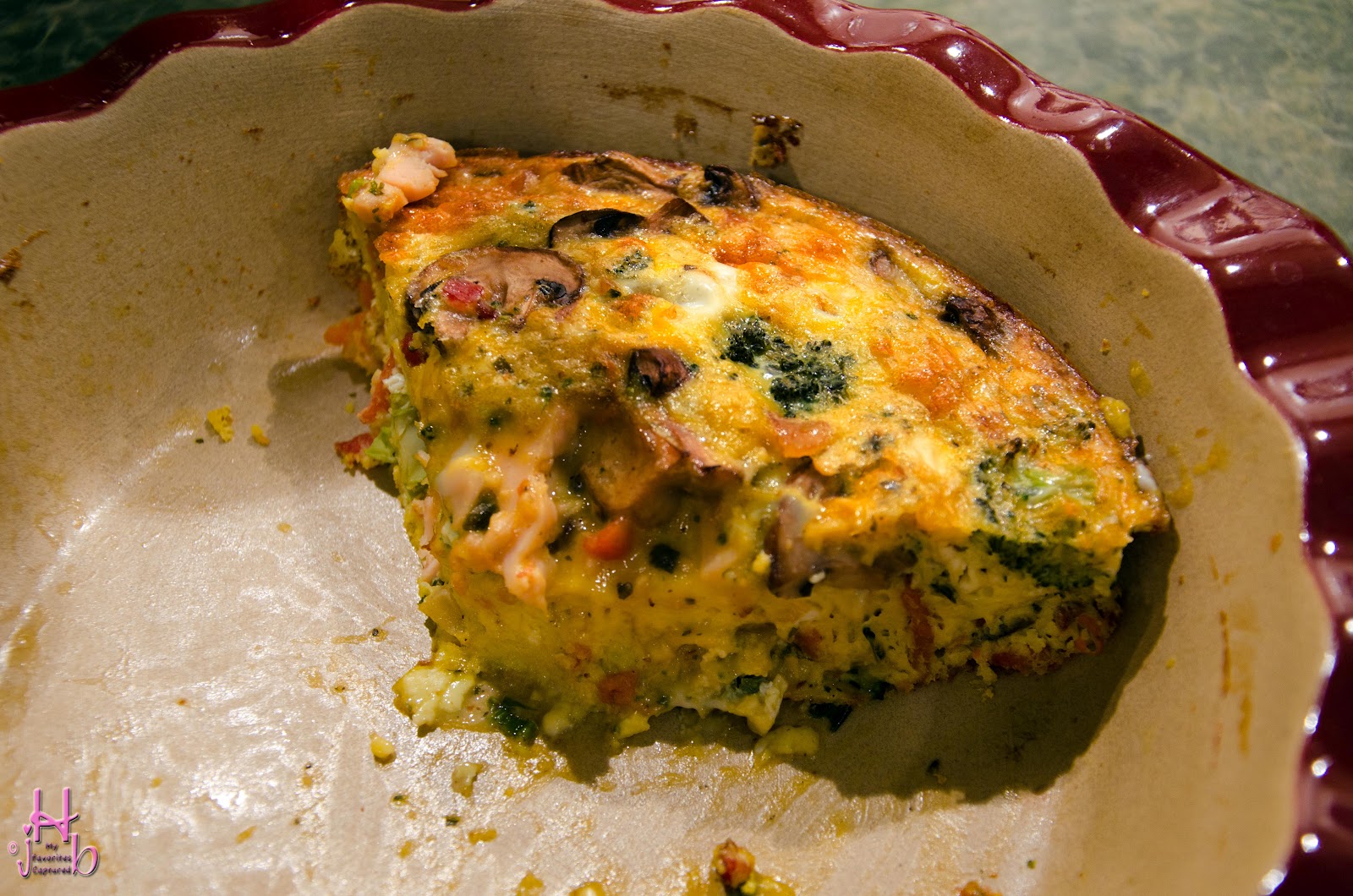 My Favorites Captured Clean Out the Fridge Quiche