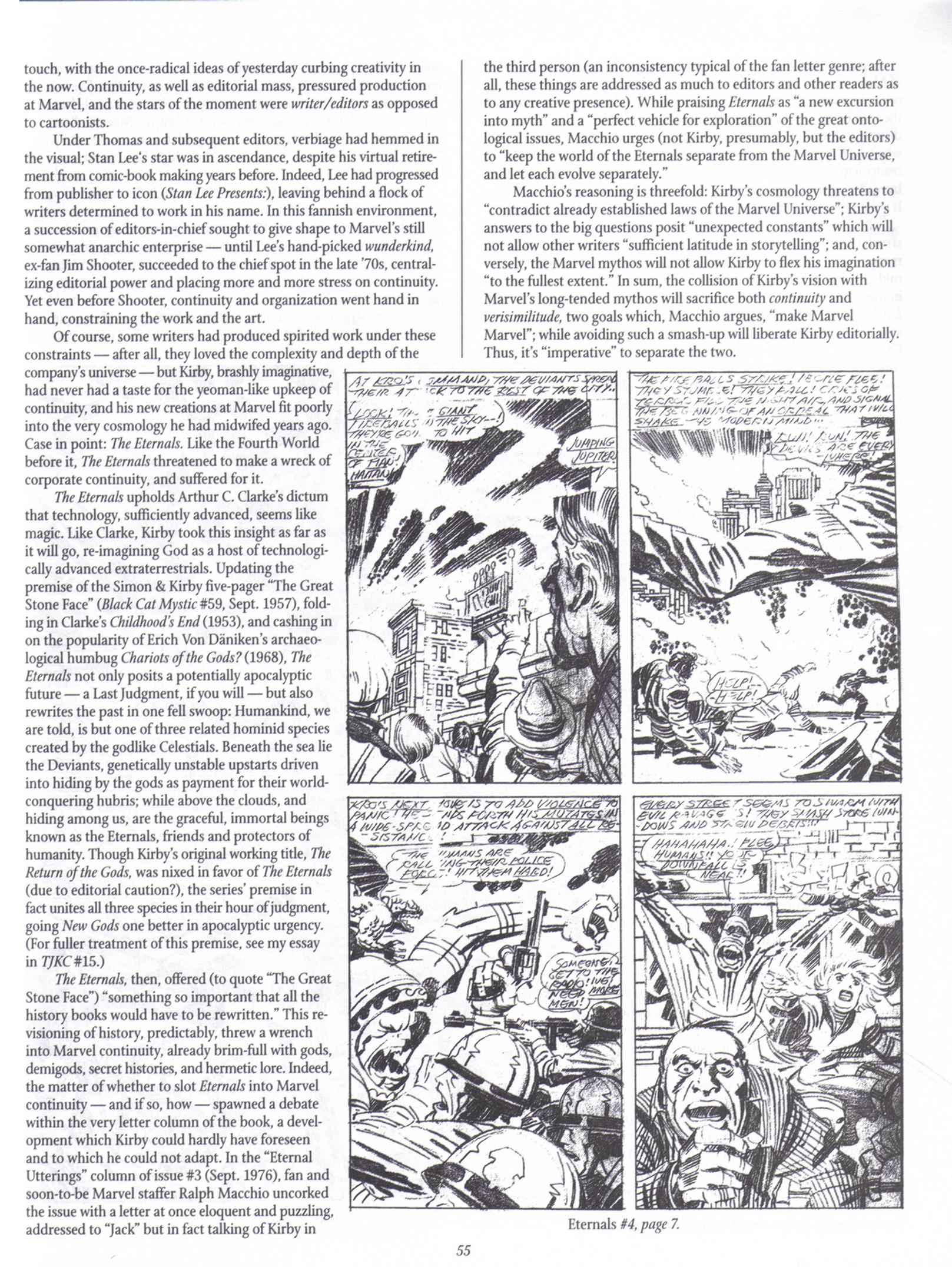 Read online The Jack Kirby Collector comic -  Issue #18 - 54
