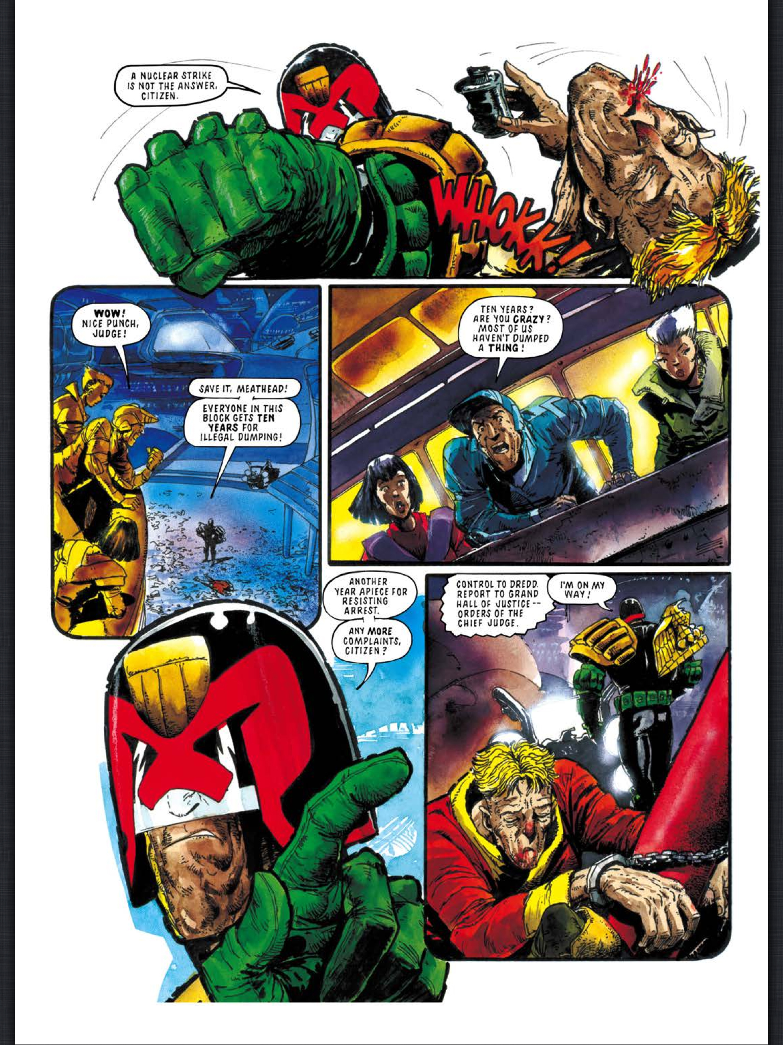 Read online Judge Dredd: The Complete Case Files comic -  Issue # TPB 20 - 82