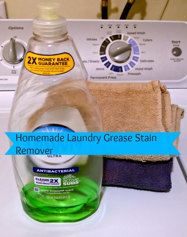 Sunny Simple Life Homemade Laundry Grease Stain Remover