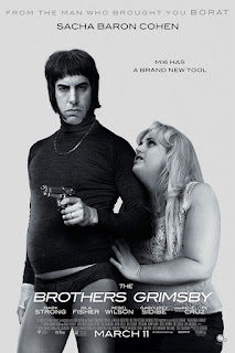 The Brothers Grimsby Sacha Baron Cohen and Rebel Wilson Poster