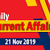 Kerala PSC Daily Malayalam Current Affairs 21 Nov 2019