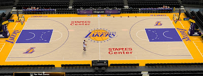 NBA 2K14 Lakers Staples Center (Yellow/Indigo)
