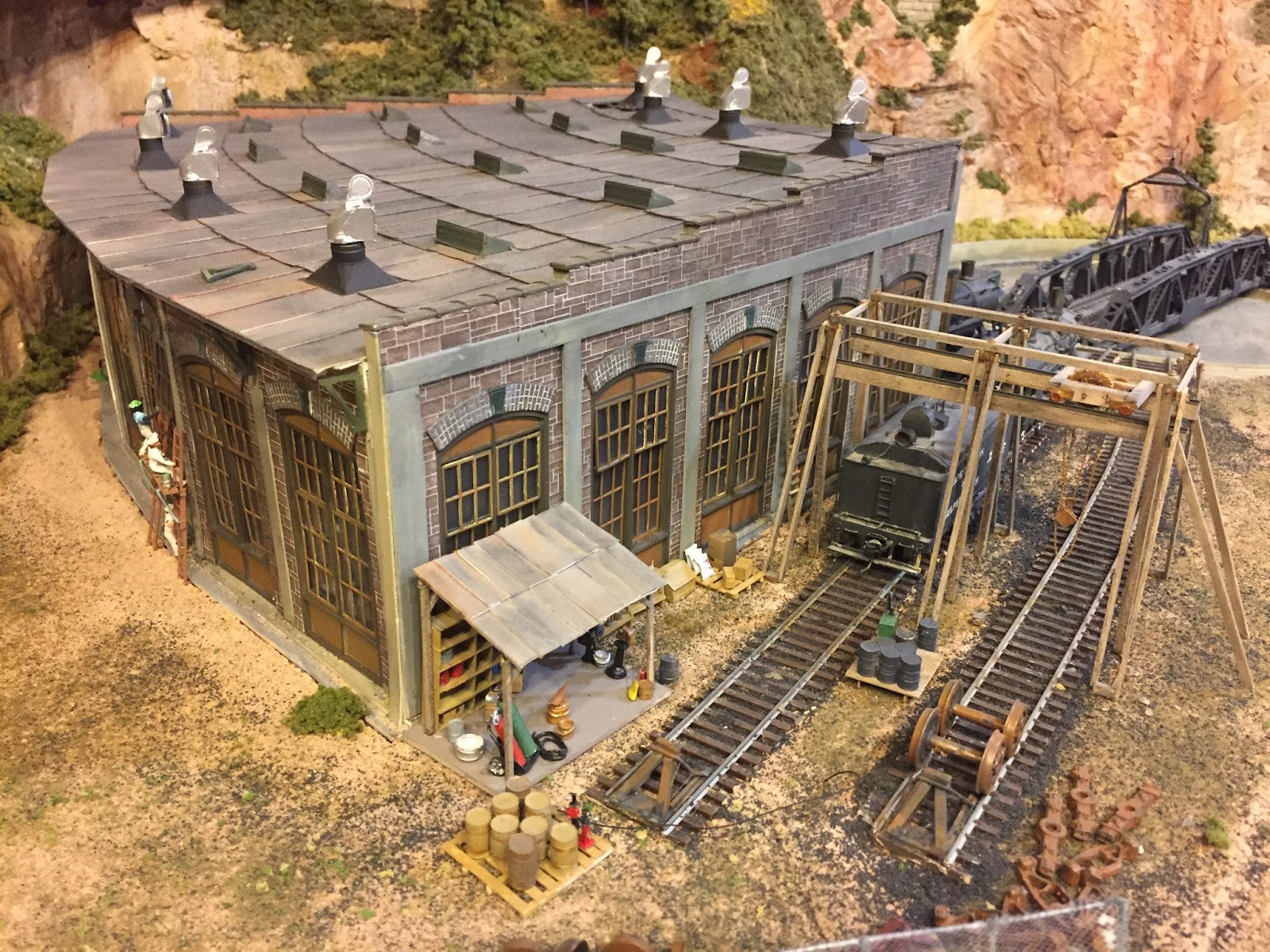 ATSGRR 23 The Ascape Roundhouse Model Railroad Hobbyist magazine