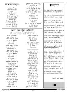 कलकत्ता राष्टीय महानगर के बार्षिक विशेषांक में मेरी कविता 'हिंदी की पुकार'