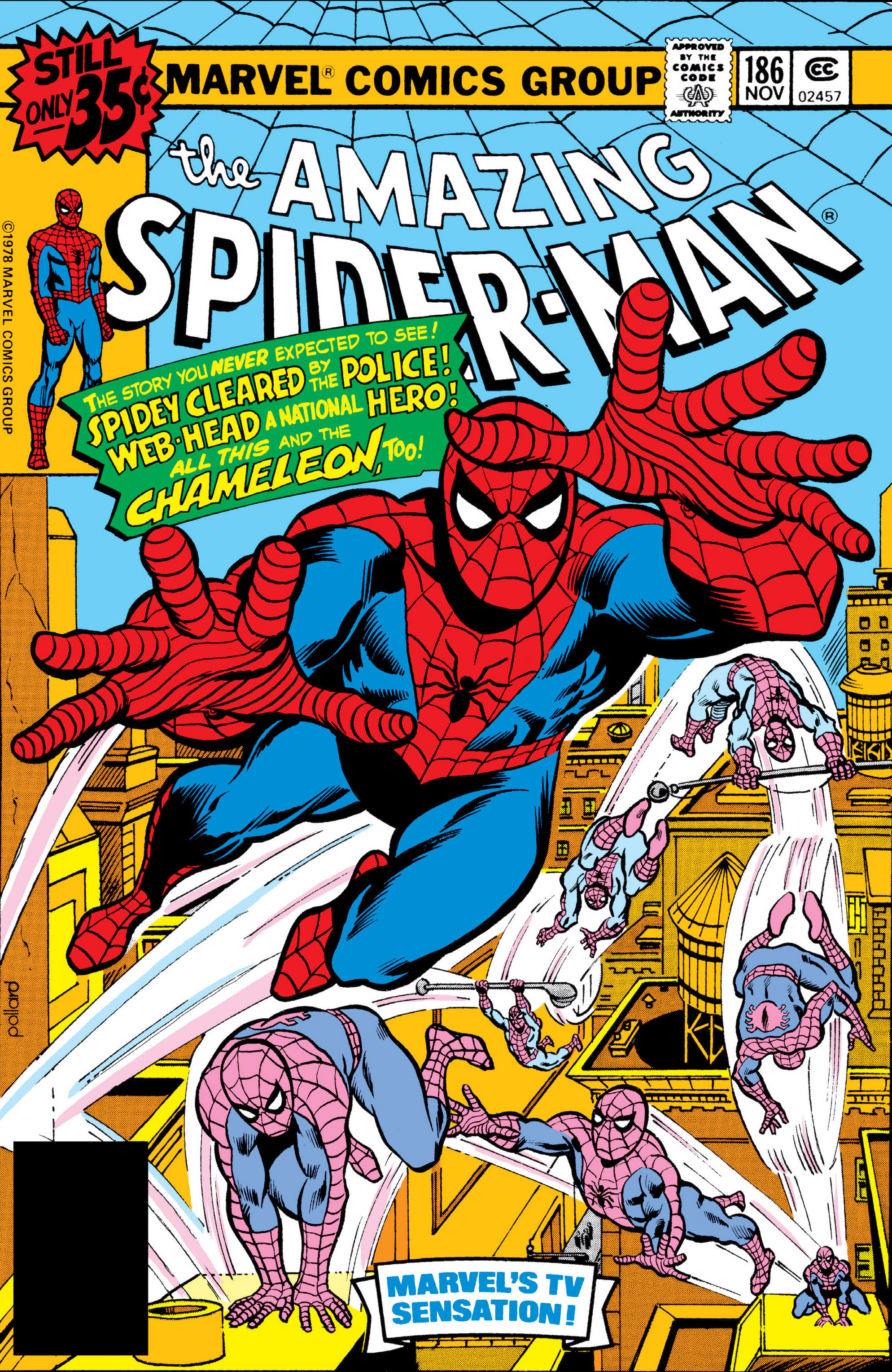 Read online The Amazing Spider-Man (1963) comic -  Issue #186 - 1
