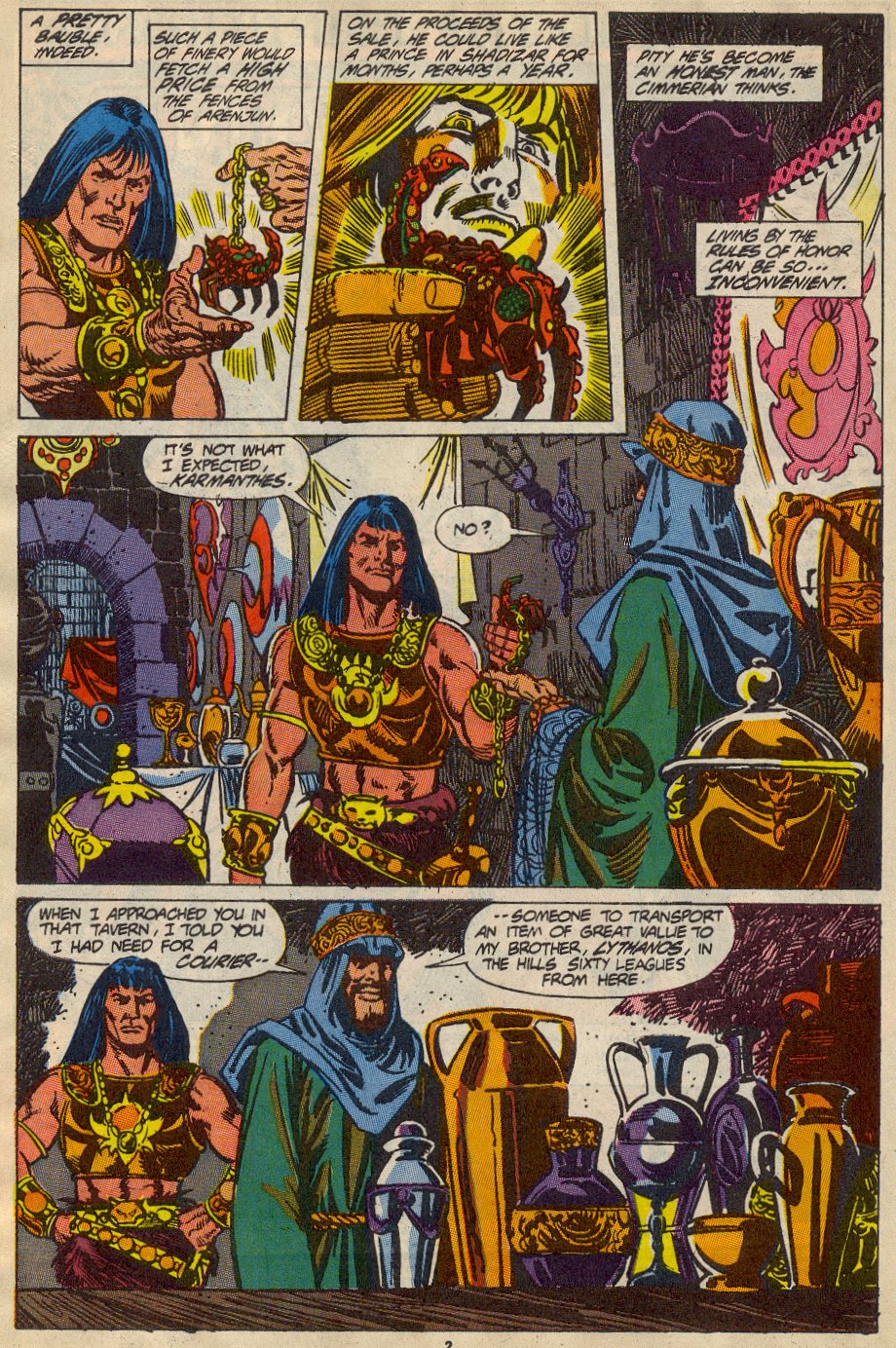 Read online Conan the Barbarian (1970) comic -  Issue #230 - 3