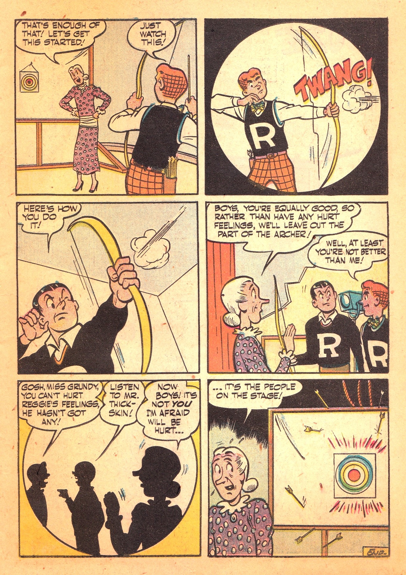 Read online Archie's Rival Reggie comic -  Issue #10 - 13