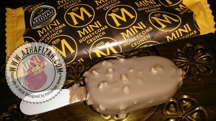 Mini Magnum Honeycomb Crunch Classic Blog Sihatimerahjambu