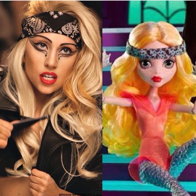 Todo Monster High doll MH LADY GAGA ZOMBY GAGA