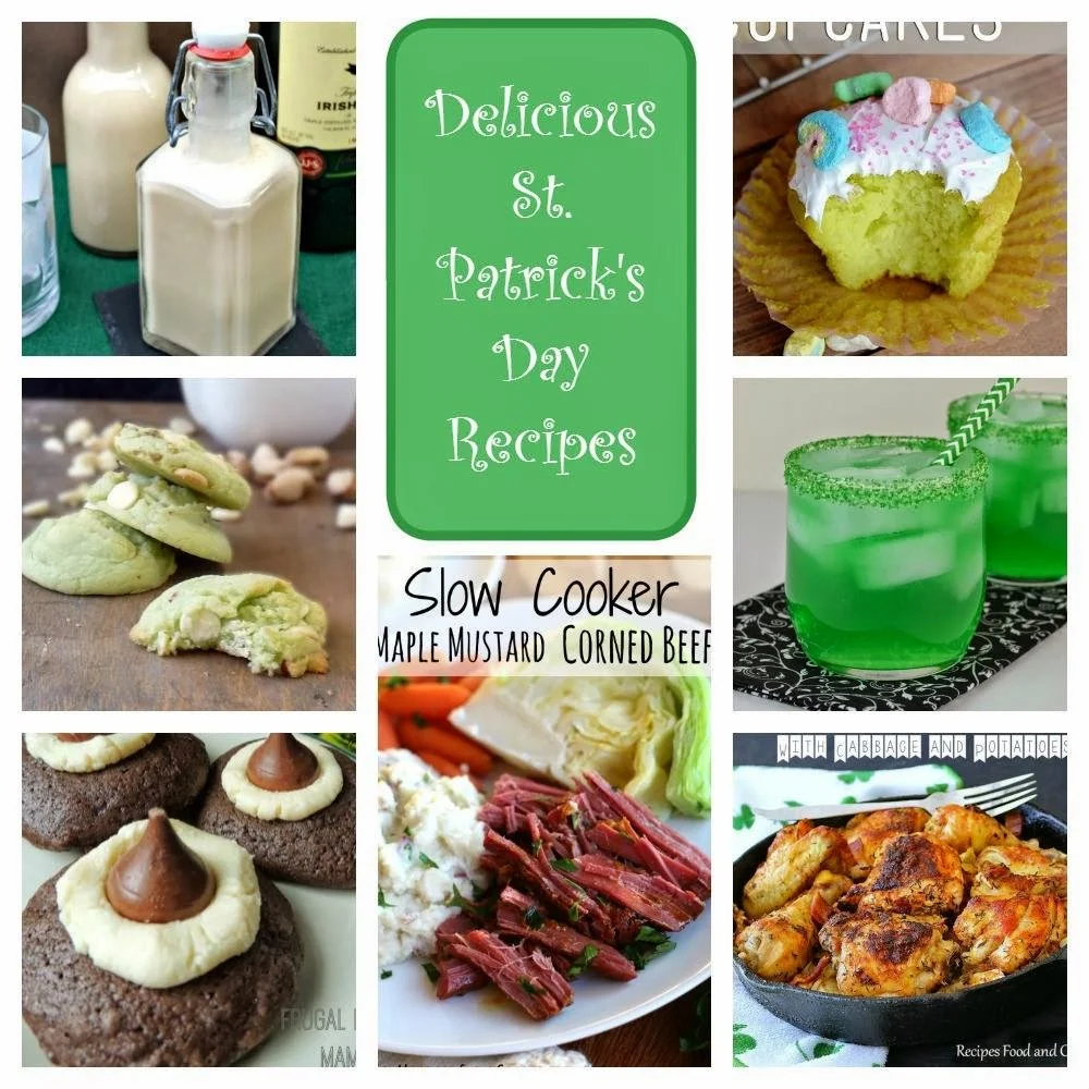 Must Have St. Patrick's Day Recipes | by Life Tastes Good. A round up of St. Patrick's Day inspired recipes. Holiday recipes. Party recipes. Green recipes. Traditional recipes.